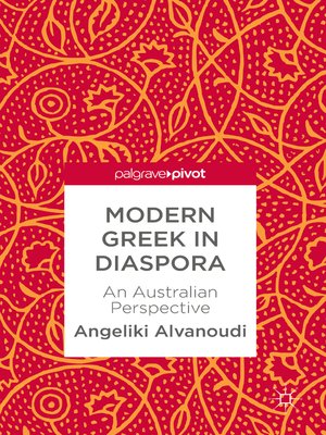 cover image of Modern Greek in Diaspora